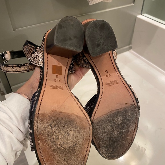 Coach lizard multi-colored sandals - Picture 6 of 6